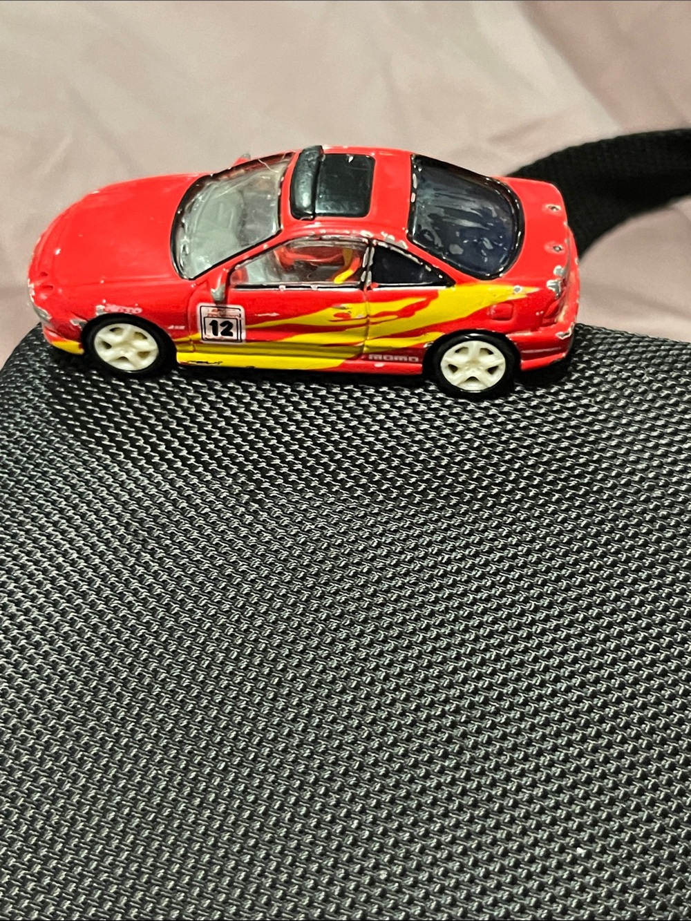 Red & Yellow Flame Racing Car Toy by